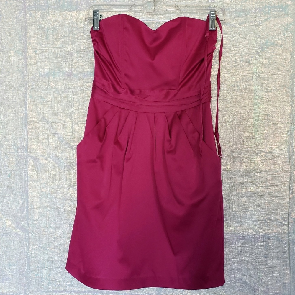 H and M Formal Strapless Party Mini Dress